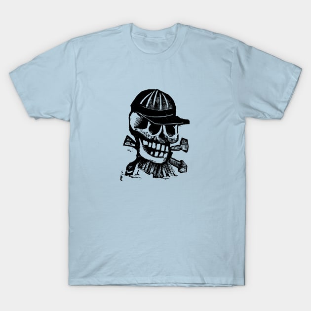 Calaveras with baseball cap. T-Shirt by vokoban